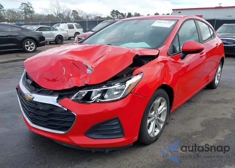 2019 Chevrolet Cruze Ls z USA, uszkodzony, nr VIN 3G1BC6SMXKS523551
